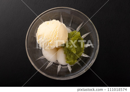 毛豆沙、白玉糰子、香草冰淇淋 111018574