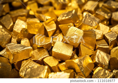 Golden Nuggets Close-Up 111018977