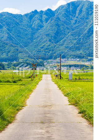 初夏的長野縣上田市，寧靜的鹽田平 111019190