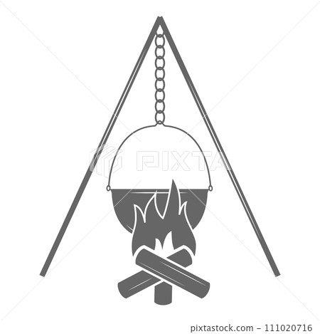 Outdoor Recreation Vector Icon Set.. Item 10 111020716