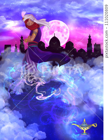 Smoke from the lamp and the genie 111020809