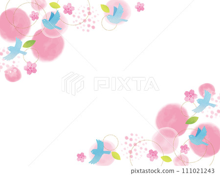 Watercolor stylish frame 8 111021243