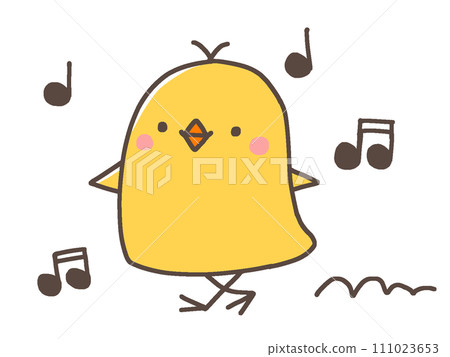 An excited chick 111023653