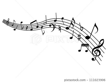 Flowing notes 111023906