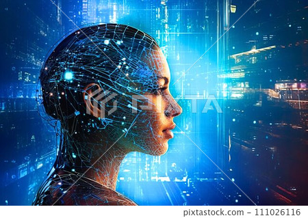 AI技術元宇宙空間“AI生成圖像” 111026116