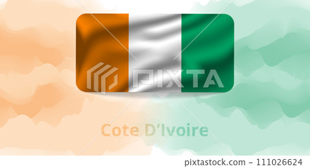 Happy Independence Day of Cote D'Ivoire, illustration background design, country theme Happy Independence Day of Cote D'Ivoire, illustration background design, country theme 111026624