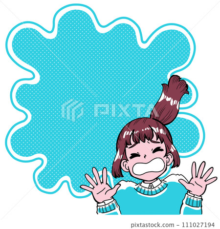 思想泡泡和女孩 111027194
