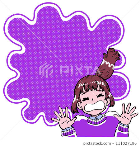 思想泡泡和女孩 思想泡泡和女孩 111027196
