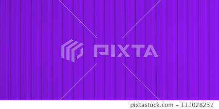 Wide surface of the purple aluminum wall. 111028232