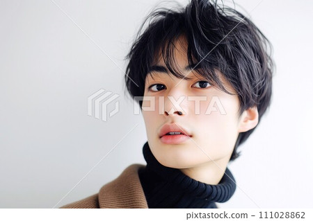 黑髮帥哥“AI生成圖像” 黑髮帥哥“AI生成圖像” 111028862