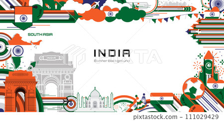 Happy Independence Day of India, illustration background design, country theme Happy Independence Day of India, illustration background design, country theme 111029429