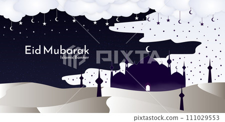 Islamic background to commemorate Islamic holidays, Islamic activities and, Islamic events, night nuances Islamic background to commemorate Islamic holidays, Islamic activities and, Islamic events, night nuances 111029553