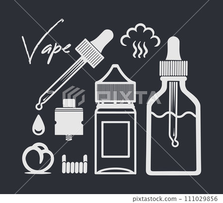 vapor liquid for evaporator vector illustration eps10 111029856