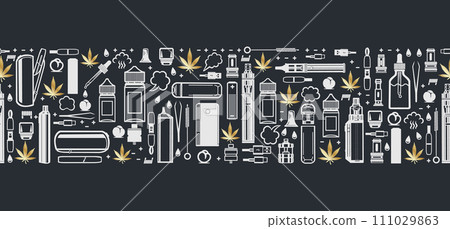 vape shop horizontal frame vector illustration eps 10 vape shop horizontal frame vector illustration eps 10 111029863