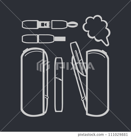 Vape electronic heater tobacco and vapor 111029881