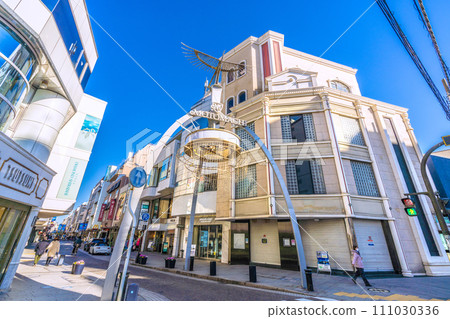 日本橫濱城市景觀 橫濱受歡迎的購物街元町等景觀。 111030336