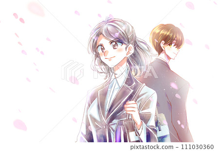 Men and women in suits, Sakura Fubuki 111030360