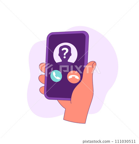 unknown caller, phone call, smart phone in hand unknown caller, phone call, smart phone in hand 111030511