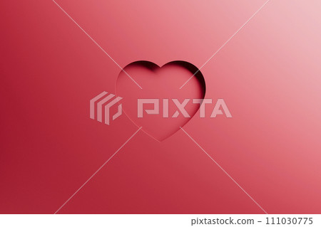 Various heart shapes to convey love with your heart for a happy Valentine's Day. Various heart shapes to convey love with your heart for a happy Valentine's Day. 111030775
