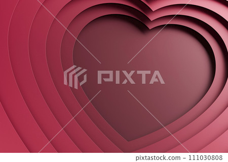 Various heart shapes to convey love with your heart for a happy Valentine's Day. Various heart shapes to convey love with your heart for a happy Valentine's Day. 111030808