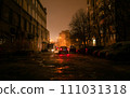 A street of the criminal in the city at the night  111031318