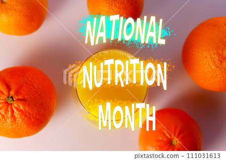 Celebrating National Nutrition Month, Vibrant Oranges Embody Healthful Living Celebrating National Nutrition Month, Vibrant Oranges Embody Healthful Living 111031613