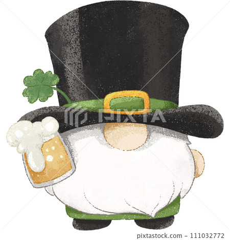 Gnomes ST Patrick day Clipart 111032772