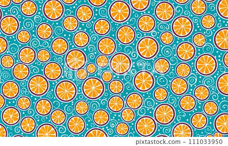[Pattern design] Wrapping pattern design material (AI generated image) 111033950