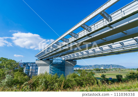 Shinmeishin Yodogawa Bridge Construction in Hirakata City, Osaka Prefecture 111036338