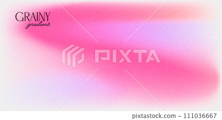 Abstract pink purple white grainy blur gradient background design. Vector illustration 111036667