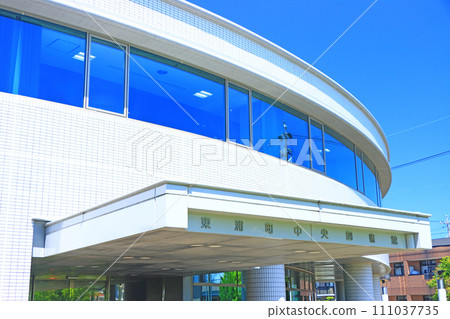 愛知縣東浦町東浦町中央圖書館的風景 愛知縣東浦町東浦町中央圖書館的風景 111037735