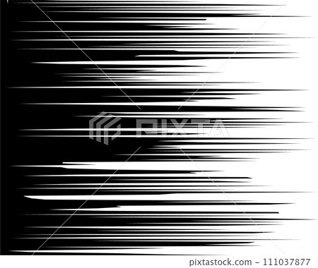 Black and white lines with a sense of speed Black and white lines with a sense of speed 111037877