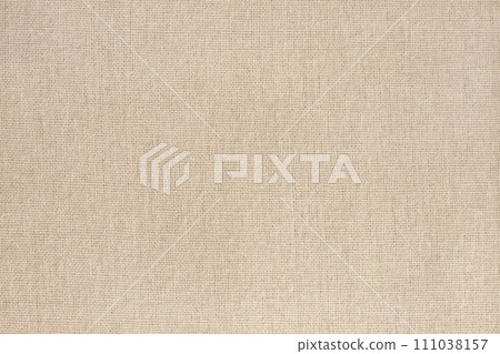Brown cotton fabric texture background, seamless pattern of natural textile. 111038157