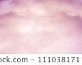 Beautiful sunset sky 111038171