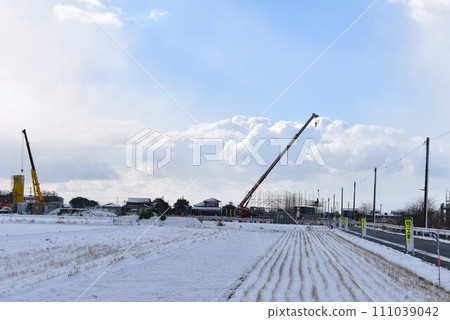 Winter bypass construction Winter bypass construction 111039042