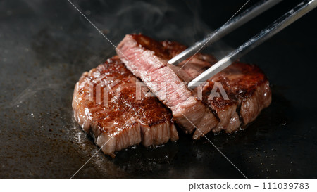 Steak meat iron plate 111039783