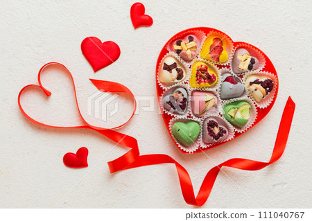 Valentine day composition 111040767