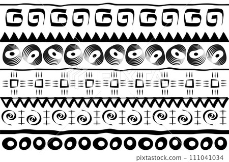 African Print fabric, Ethnic handmade ornament for your design, tribal pattern motifs geometric element. Vector background texture, afro textile Ankara fashion style. Pareo wrap dress, carpet batik African Print fabric, Ethnic handmade ornament for your design, tribal pattern motifs geometric element. Vector background texture, afro textile Ankara fashion style. Pareo wrap dress, carpet batik 111041034