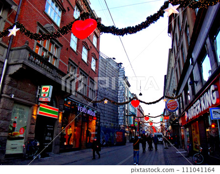 丹麥哥本哈根新港附近的街道 111041164