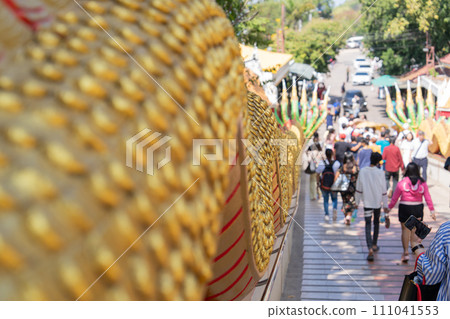 Big Buddha of Pattaya Hill, a power spot tourist destination in Thailand 111041553