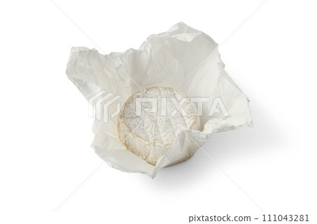 Head of camembert cheese 111043281