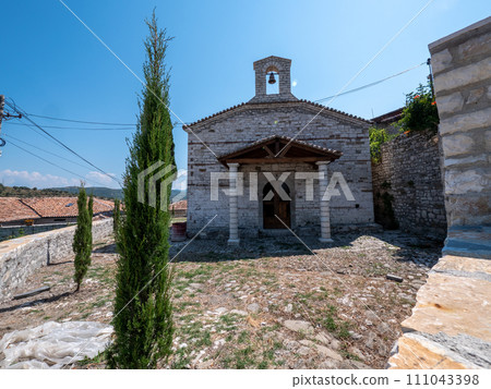 Berat Albania historical centre castle and church Berat Albania historical centre castle and church 111043398
