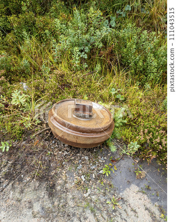 Typical irish wheel of a bog train in County Donegal by Ardara. Typical irish wheel of a bog train in County Donegal by Ardara. 111043515