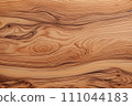 A cedar board with beautiful wood grain 111044183