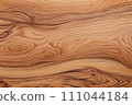 A cedar board with beautiful wood grain 111044184