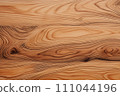 A cedar board with beautiful wood grain 111044196