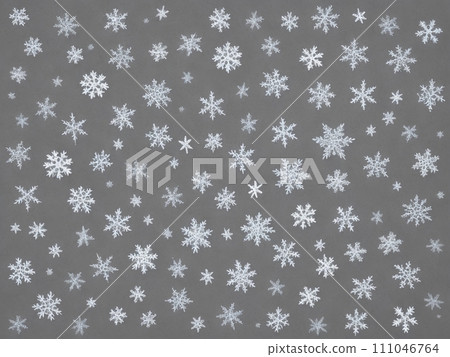 可愛的雪花圖案， 111046764