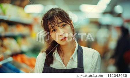 Ai image generation - Store staff receiving customer harassment Ai image generation - Store staff receiving customer harassment 111048686