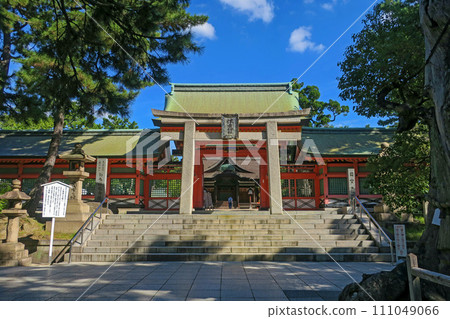 Osaka/Sumiyoshi Taisha Shrine Corner Torii/Kojumon Osaka/Sumiyoshi Taisha Shrine Corner Torii/Kojumon 111049066