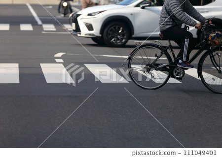 行人穿越道（十字路口）圖像 111049401